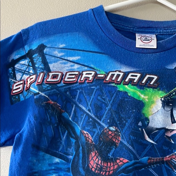 Blue Spider-Man Graphic T-Shirt - Picture 2 of 4
